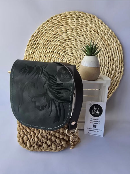 ETUI PHONE BAG - KOLOR ZŁOTY BEŻ DOSTĘPNE OD RĘKI - ArteMode zdjęcie 1